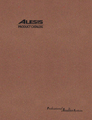 視聽雜志-ALESIS產品 第1201期;美國ALESIS愛麗絲產品畫冊